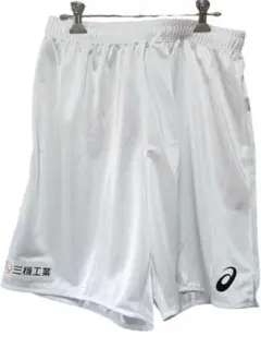 asics　ハーフパンツ　ホワイト　XOサイズ