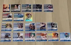 ワンピース 赤青エース デッキ デッキパーツ 70枚セット