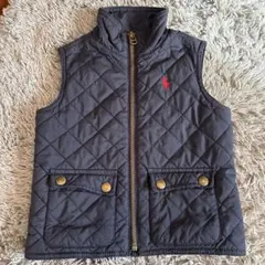ポロ ラルフローレン ネイビー ダウンベスト