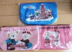 東京ディズニーシー　ダッフィー&フレンズ　トートバッグ　3個　セット　未使用