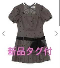 完売品 bubbles バブルス ドット柄 半袖 ミニワンピース 2026年最新】BUBBLES 柄：ドット レディース 半袖ミニワンピースの人気