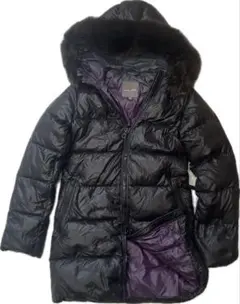 【美品】デュベティカ DUVETICA 44 ファー付 黒 ダウンジャケット 中古・古着通販】DUVETICA (デュベティカ) フォックスファーダウン