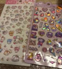 立体シール　平成女児