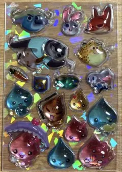 2-44【正規品】しずくちゃん＆ズートピア おすそ分けです