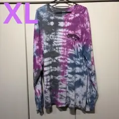 【リメイク】XLサイズ WANIMA タイダイ 長袖Tシャツ ロンT チェダフレ
