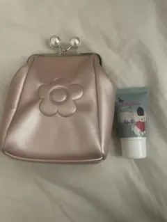 マリークワント MARY QUANT 化粧ポーチ　がま口ポーチ　おまけ付き☆