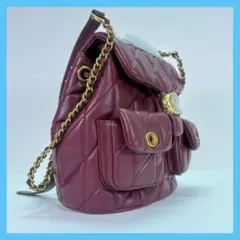 【COACH】 タグ有り タビー バックパック キルティング リュック