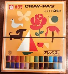 サクラクレパス ふとまき 24色　くれよんのサムネイル