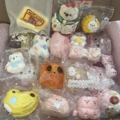 スクイーズ ブルーム マーモパン クレープ マシュマロ ドーナツ