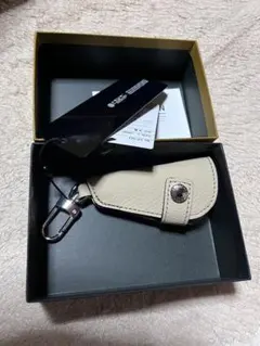 マスターピース　レザー製キーケース ベージュ