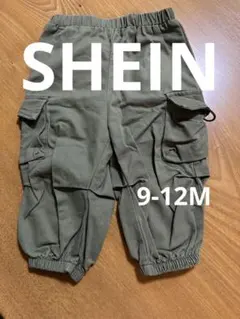 カーゴパンツ 9-12M オリーブグリーン