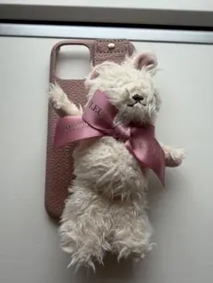 Maison de FLEUR ぬいぐるみ付きケース　iPhone11pro