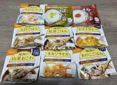 尾西食品 アルファ米9食 長期保存缶3個 非常食まとめ売り 6/16までの出品のサムネイル