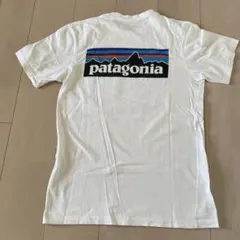 patagonia ロゴポケットTシャツ S