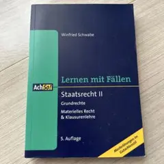 Lernen mit Fällen Staatsrecht II