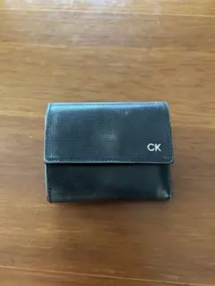 Calvin Klein ブラック 二つ折り財布