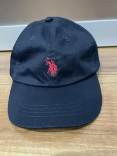 【KIDS】 U.S. POLO ASSN. ワンポイント刺繍ツイルキャップ