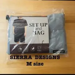 ＊新品＊Mサイズ＊シエラデザインズ＊ラウンジウェア3点セットブルー＊サコッシュ付