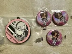 エヴァンゲリオン　マリ　缶バッジ&コースター4点セット