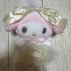 マイメロディ　サンリオ　レディマイメロディ マスコットホルダー　イエロー