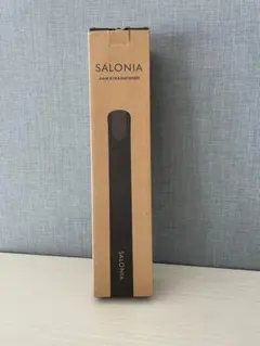 SALONIA ヘアストレートナー ブラック 24mm