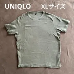 ワッフル素材ユニクロTシャツ XLサイズ
