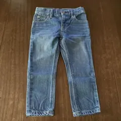 【新品未使用】子供用Lee ストレートパンツ サイズ100 デニムブルー