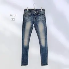 Azul アズールベーシック　スキニーデニムパンツ　シンプル　ベーシック