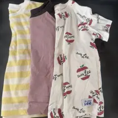 100 半袖 Buddy Lee 無印良品 Tシャツ 3枚セットのサムネイル