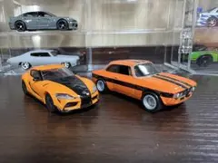 ホットウィール　ワイルドスピード　 アルファロメオ＆トヨタスープラ ハン仕様