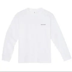 機能的★モンベル★ WIC.ロングスリーブT★ロンT★カットソー★XL★ホワイト