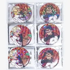 ツイステ 缶バッジ 実験着 スカラビア カリム ジャミル ホログラム