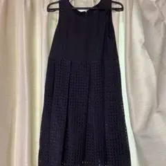 【COMME CA ISM】黒ワンピース　サイズ130 冠婚葬祭