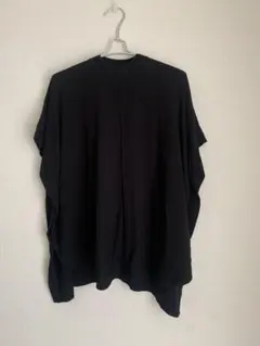 ENFOLD 24SS ROUND-HEM PULLOVER プル オーバー　黒