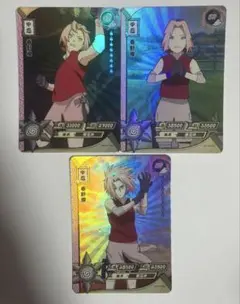 kayou NARUTO カード レア SR春野サクラ セット - メルカリ
