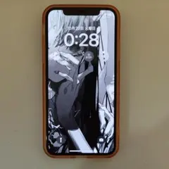 iPhone X 256GB 米国版 SIMフリー 背面割れ・画面焼けあり