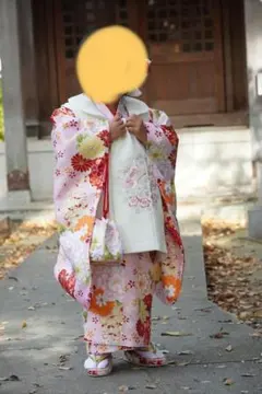 七五三 3歳 女の子用 着物 被布セット