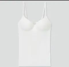 UNIQLO ユニクロ　 エアリズムシームレスVネックブラキャミソール　ホワイト