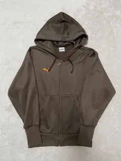 PUMAドルマンスリーブ パーカー ブラウン 77 日本製y2k