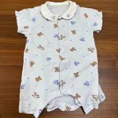 apres les cours クマ柄ロンパース サイズ80 綿100%