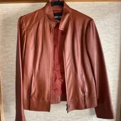 ⭐️大特価⭐️森英恵 レザージャケット ライダース 革ジャン