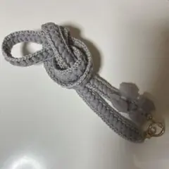 スマホショルダーストラップ　グレー