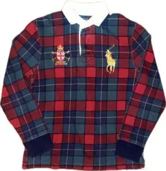 Ralph Lauren ビッグポニー ラガーシャツ チェック　y2k