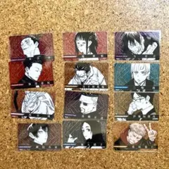 呪術廻戦 クリアカード12枚セット