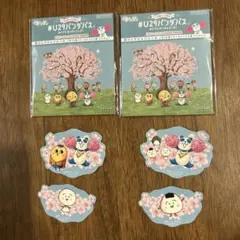 イオン　 コジコジ 桜コレクションシール　 ステッカー 4枚