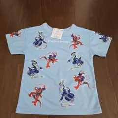 ポケモン　ミライドン　コライドン　総柄　メッシュ　Tシャツ　120cmのサムネイル