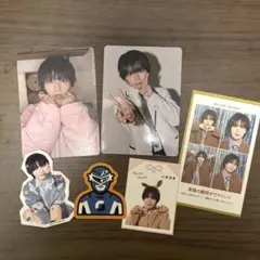 なにわ男子 大西流星 トレカ＆ステッカーセット