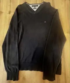 トミーヒルフィガー XXL Vネック 綿ニットのサムネイル