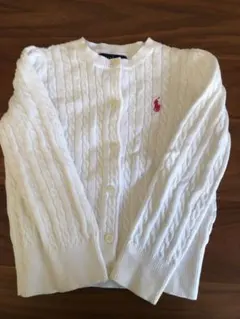 ラルフローレン　カーディガン100