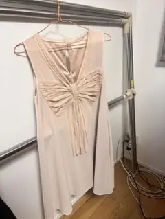 Sugar Rose ノースリーブワンピース ベージュピンクのサムネイル